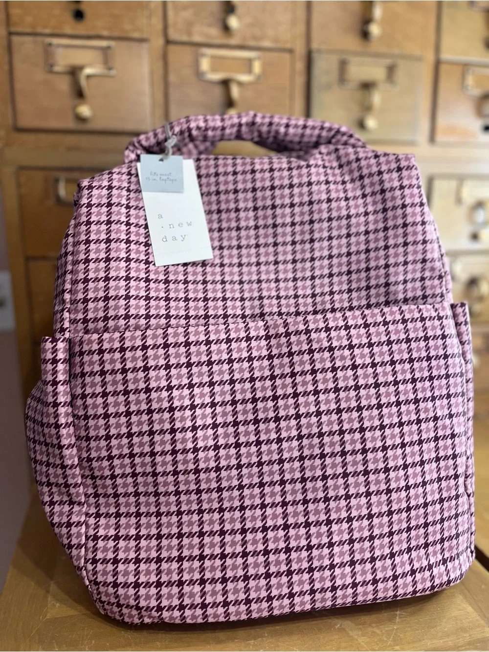Brand New! Target - “ A New Day”  Pink and Plum  Backpack